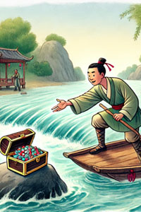 水落石出