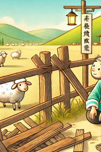 亡羊补牢